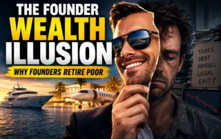 The Founder Wealth Illusion: Why Founders Retire Poor