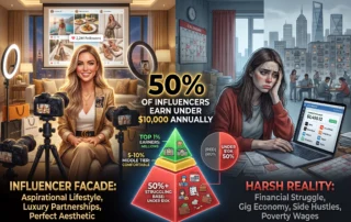 Influencer Economy Statistics 2026: Half Earn Under $10K