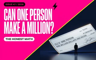 Can One Person Really Make a Million Dollars? The Honest Math (2026)