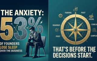 The Founder Overwhelm Trap — why founders lose sleep, skip their own paycheck, and drown in decisions