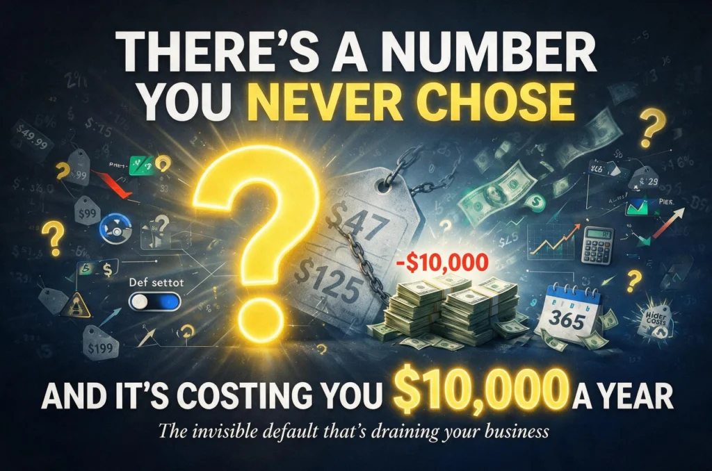 There’s a Number You Never Chose — and It’s Costing You $10,000 a Year.