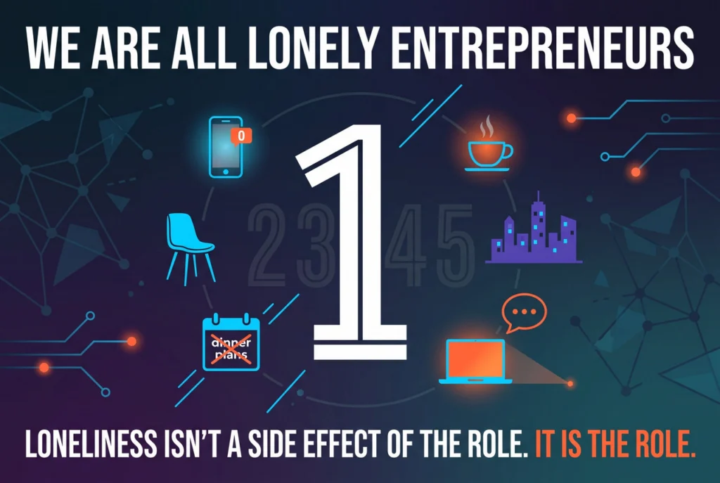 We Are All Lonely Entrepreneurs: Loneliness Isn’t a Side Effect of the Role
